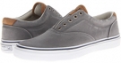 Grey Sperry Top-Sider Striper CVO Salt-Washed Twill for Men (Size 10)