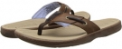 Dark Brown Sperry Top-Sider Baitfish Thong for Men (Size 12)