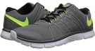 Cool Grey/Black/Volt Nike Free Trainer 3.0 for Men (Size 12.5)