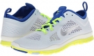 White/Hyper Cobalt/Volt/Metallic Silver Nike Free 5.0 TR Fit 4 for Women (Size 6.5)