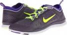 Dark Raisin/Hyper Grape/Purple Steel/Volt Nike Free 5.0 TR Fit 4 for Women (Size 6)