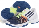 Running White/Night Blue/Glow Orange adidas ClimaCool Adizero Tempaia III for Women (Size 7.5)