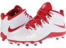 White/University Red Nike Huarache 4 Lax for Men (Size 9)