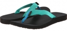 Green/Blue Teva Original Flip for Women (Size 6)