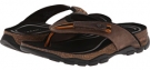 Brown Aetrex Monterey Adjustable Thong for Men (Size 8)