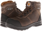 Bal Brown Carhartt 6-Inch Stomp Light Waterproof Composite Toe Work Boot for Men (Size 8)