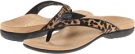 Tan Leopard VIONIC with Orthaheel Technology Selena for Women (Size 5)