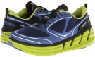 Navy Blue/Lime/Black Hoka One One Conquest for Men (Size 9.5)