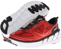 Firey Red/Black/Silver Hoka One One Conquest for Men (Size 11.5)