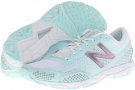 White/White Mint New Balance W1600 for Women (Size 5.5)