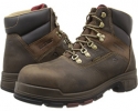 Dark Brown Wolverine Cabor EPX PC Dry Waterproof 6 Boot - Composite Toe for Men (Size 10)