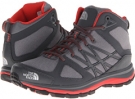 Zinc Grey/Fiery Red The North Face Litewave Mid for Men (Size 14)