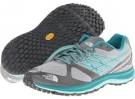 High Rise Grey/Jaiden Green The North Face Ultra Trail for Women (Size 6.5)