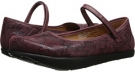 Merlot Printed Suede Kalso Earth Solar 3 for Women (Size 11)