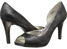 Black/Pewter Reptile Anne Klein Octavie for Women (Size 7.5)