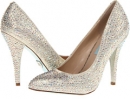 Champagne Fab Blue by Betsey Johnson Shine for Women (Size 9.5)