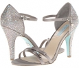 Silver Satin Blue by Betsey Johnson Bow for Women (Size 8)