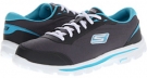 Charcoal/Turquoise SKECHERS Performance GoWalk Move for Women (Size 11)