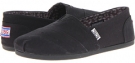 Black BOBS from SKECHERS Bobs Plush - Peace and Love for Women (Size 5)