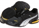 Dark Shadow/Black/Vibrant Yellow PUMA Voltaic 5 for Men (Size 9.5)