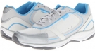 White/Blue VIONIC with Orthaheel Technology Zen Walker for Women (Size 6.5)