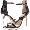 Black Smooth Calf Michael Kors Collection Doris for Women (Size 5)