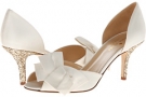 Ivory Satin/Gold Glitter Heel Kate Spade New York Sala for Women (Size 6.5)