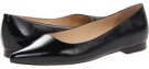 Black Embossed Patent Cole Haan Magnolia Skimmer for Women (Size 5)