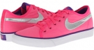 Hyper Pink/Hyper Grape/White/Metallic Silver Nike Primo Court Canvas for Women (Size 5)