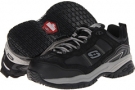 Black/Grey SKECHERS Work On Site - Robson for Men (Size 9)