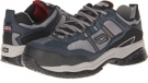 Navy/Grey SKECHERS Work On Site - Robson for Men (Size 9)