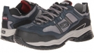 Navy/Grey SKECHERS Work On Site - Robson for Men (Size 10.5)