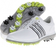 Running White/Metallic Silver/Slime adidas Golf pure 360 for Men (Size 14)