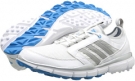 Running White/Metallic Silver/Solar Blue adidas Golf adiStar Climacool for Women (Size 7.5)