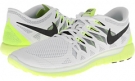 White/Volt/Pure Platinum/Dark Obsidian Nike Nike Free 5.0 '14 for Men (Size 14)