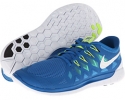 Military Blue/Polarized Blue/Midnight Navy/White Nike Nike Free 5.0 '14 for Men (Size 11.5)