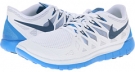 White/Photo Blue/Pure Platinum/Space Blue Nike Nike Free 5.0 '14 for Men (Size 6)