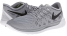 Wolf Grey/Dark Grey/Metallic Silver/Black Nike Nike Free 5.0 '14 for Men (Size 10.5)
