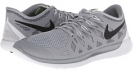 Wolf Grey/Dark Grey/Metallic Silver/Black Nike Nike Free 5.0 '14 for Men (Size 11.5)