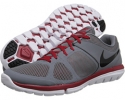Cool Grey/Light Crimson/White/Black Nike Flex 2014 Run for Men (Size 14)
