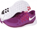Bright Grape/Violet Shade/Legion Red/White Nike Nike Free 5.0 '14 for Women (Size 6.5)