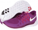 Bright Grape/Violet Shade/Legion Red/White Nike Nike Free 5.0 '14 for Women (Size 5)