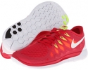 Legion Red/Laser Crimson/Atomic Mango/White Nike Nike Free 5.0 '14 for Women (Size 8)