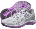 Wolf Grey/Cool Grey/Bright Grape/Reflective Silver Nike Lunareclipse +4 for Women (Size 8)