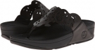 Black FitFlop Flora for Women (Size 7)