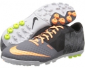 Cool Grey/Volt/Atomic Orange Nike Bomba Finale II Prem for Men (Size 8)