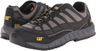 Medium Charcoal/Dark Shadow/Black/Yellow Cat Caterpillar Streamline CompToe for Men (Size 9.5)