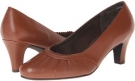 Dark Tan Kid Fitzwell Captain for Women (Size 4.5)