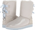 White UGG Bailey Bow Bling I Do! for Women (Size 7)