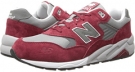 Burgundy Suede/Mesh New Balance Classics MRT580 for Men (Size 10.5)